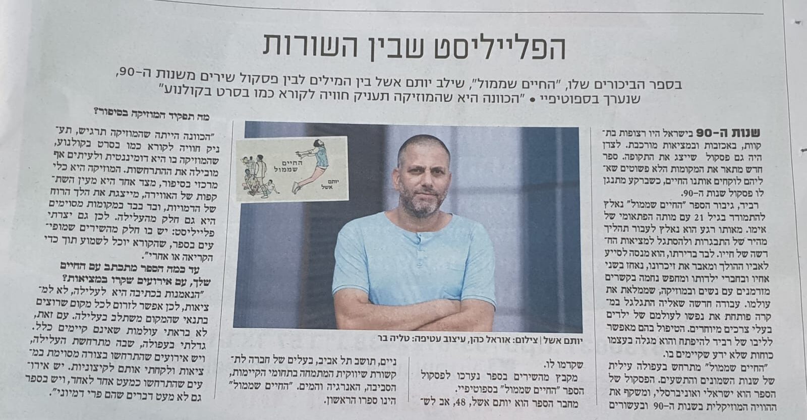 הפלייליסט שבין השורות - כתבה